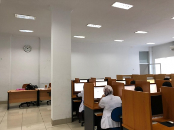 In the medical faculty, all examinations are computer-based test