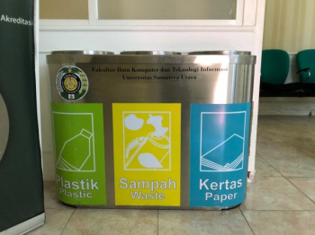 Example of Inorganic Waste Treatment (University Sumatera Utara, Indonesia)